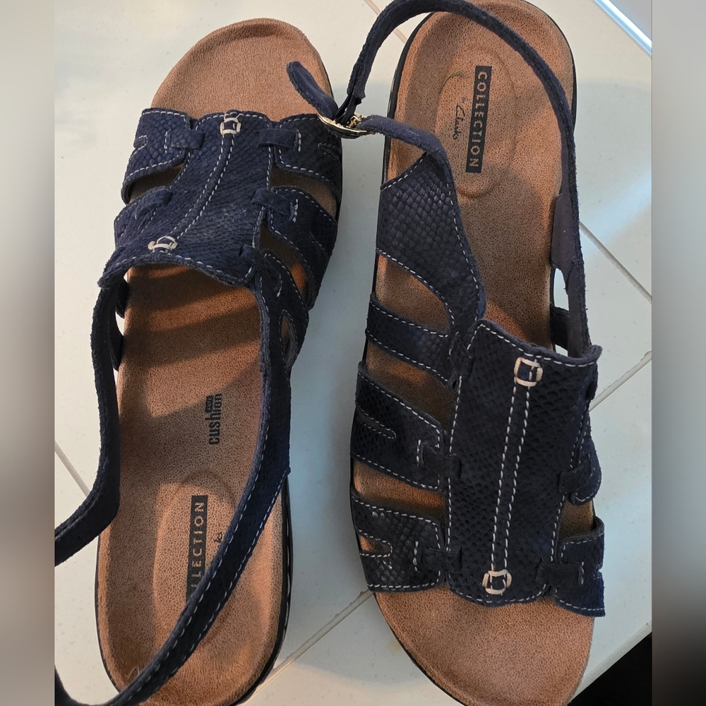 Collection By Clark Lexi Marigold Sandal 9.5N New w/o Box